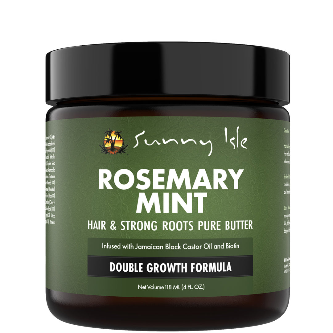 Sunny Isle Rosemary Mint Hair and Strong Roots Butter 4oz