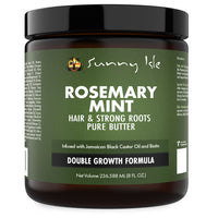 Sunny Isle Rosemary Mint Hair and Strong Roots Butter 8oz